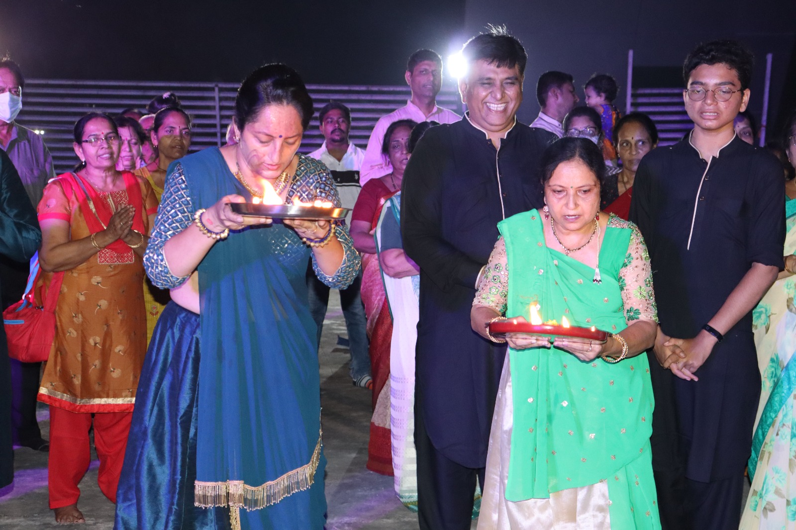 Devotion illuminated with unity and tradition